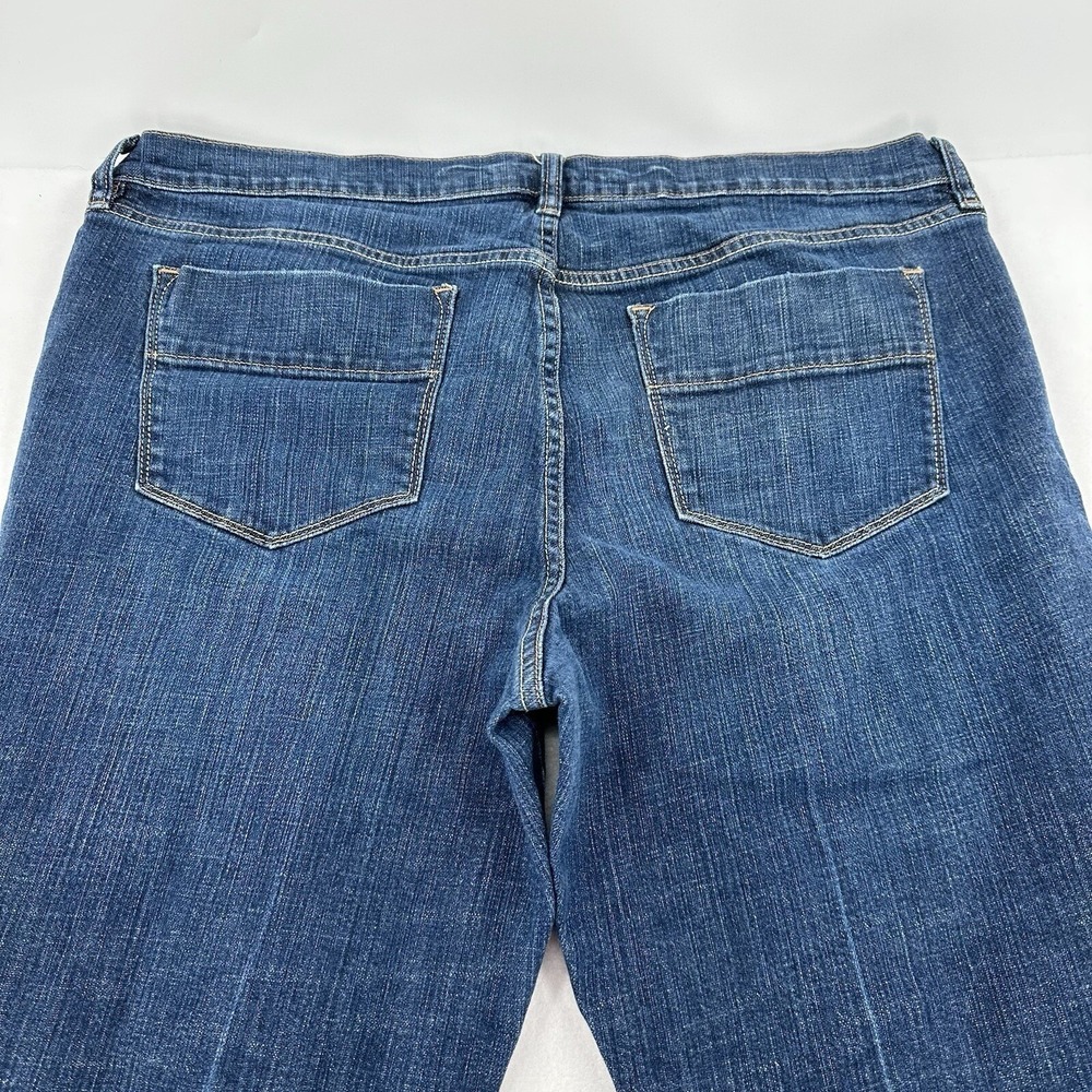 Old Navy The Sweetheart Bootcut Jeans Womens 18 Long Dark Wash Classic Rise Blue - Picture 4 of 9